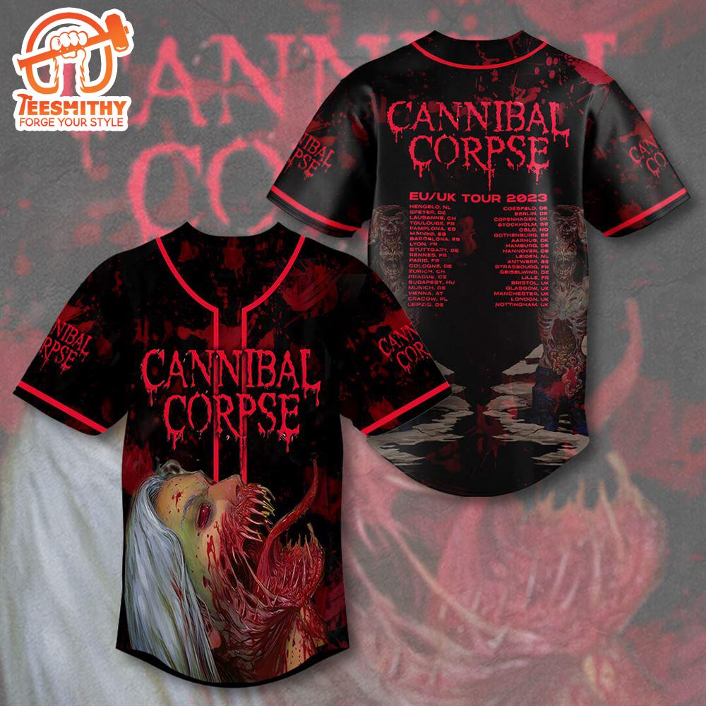 Cannibal Corpse Trendding For Fans Baseball Jersey Shirt, For Gift Fans Jersey