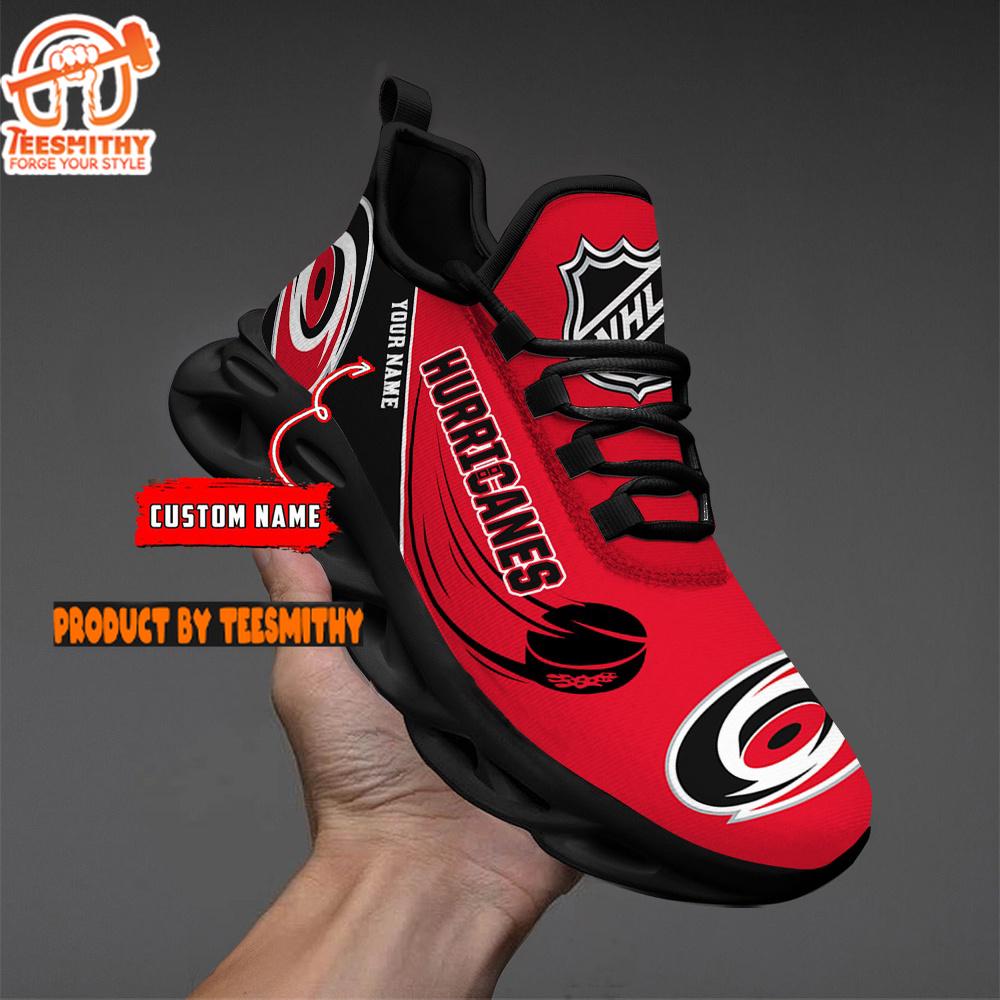 Carolina Hurricanes Personalized NHL New Max Soul Shoes V1