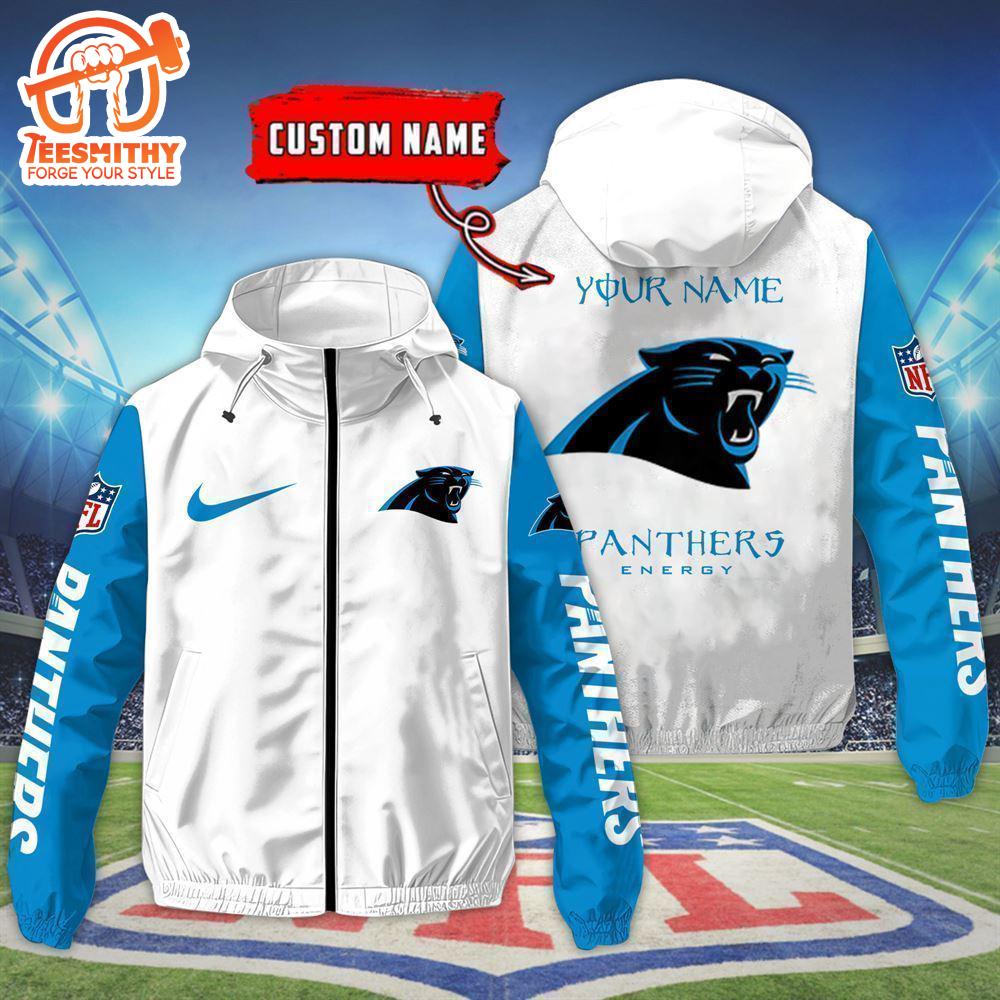 Carolina Panthers Custom Name Outdoor Jacket