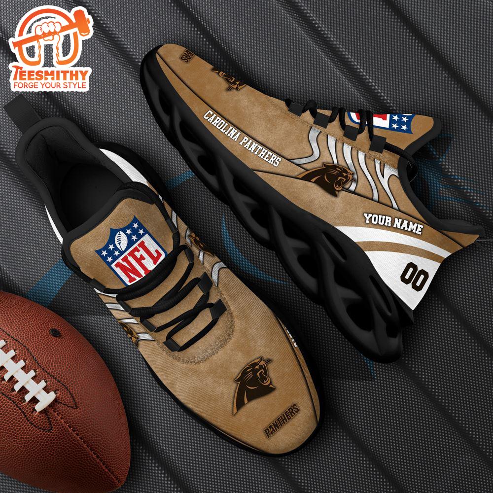 Carolina Panthers NFL Clunky Shoes For Fans Custom Name And Number  Gift Christmas