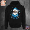 Carolina Panthers Santa Christmas Football Hoodie