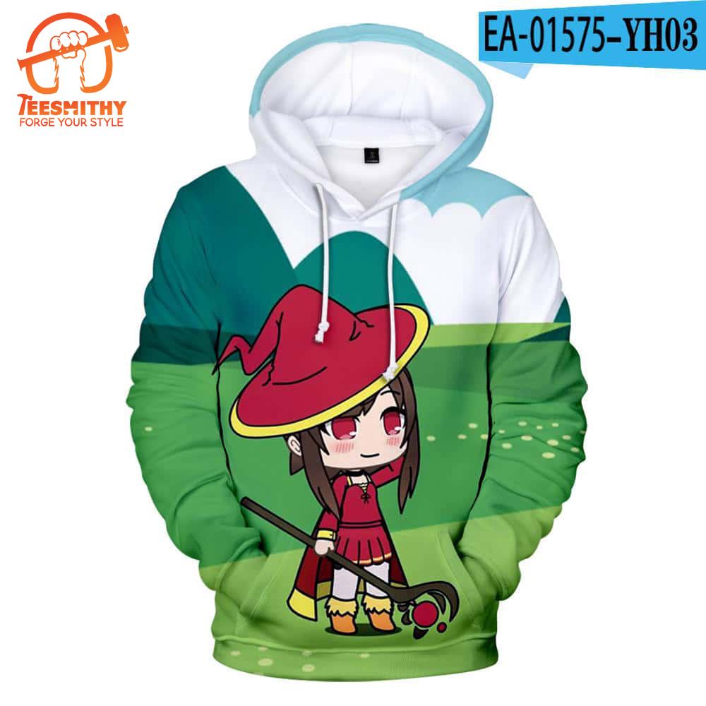 Cartoon Gacha Life Hoody Game All Over Print Hoodie