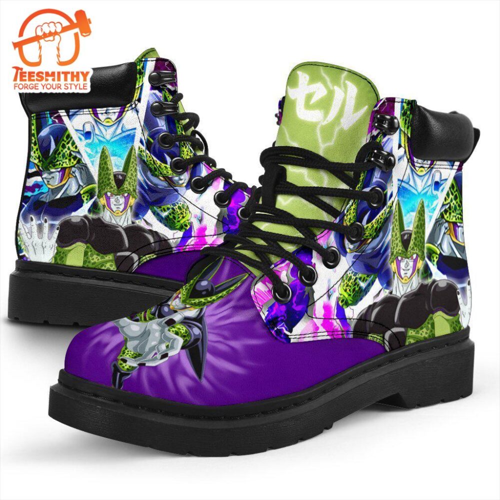 Cell Dragon Ball Boots Shoes Custom Anime Gift Idea