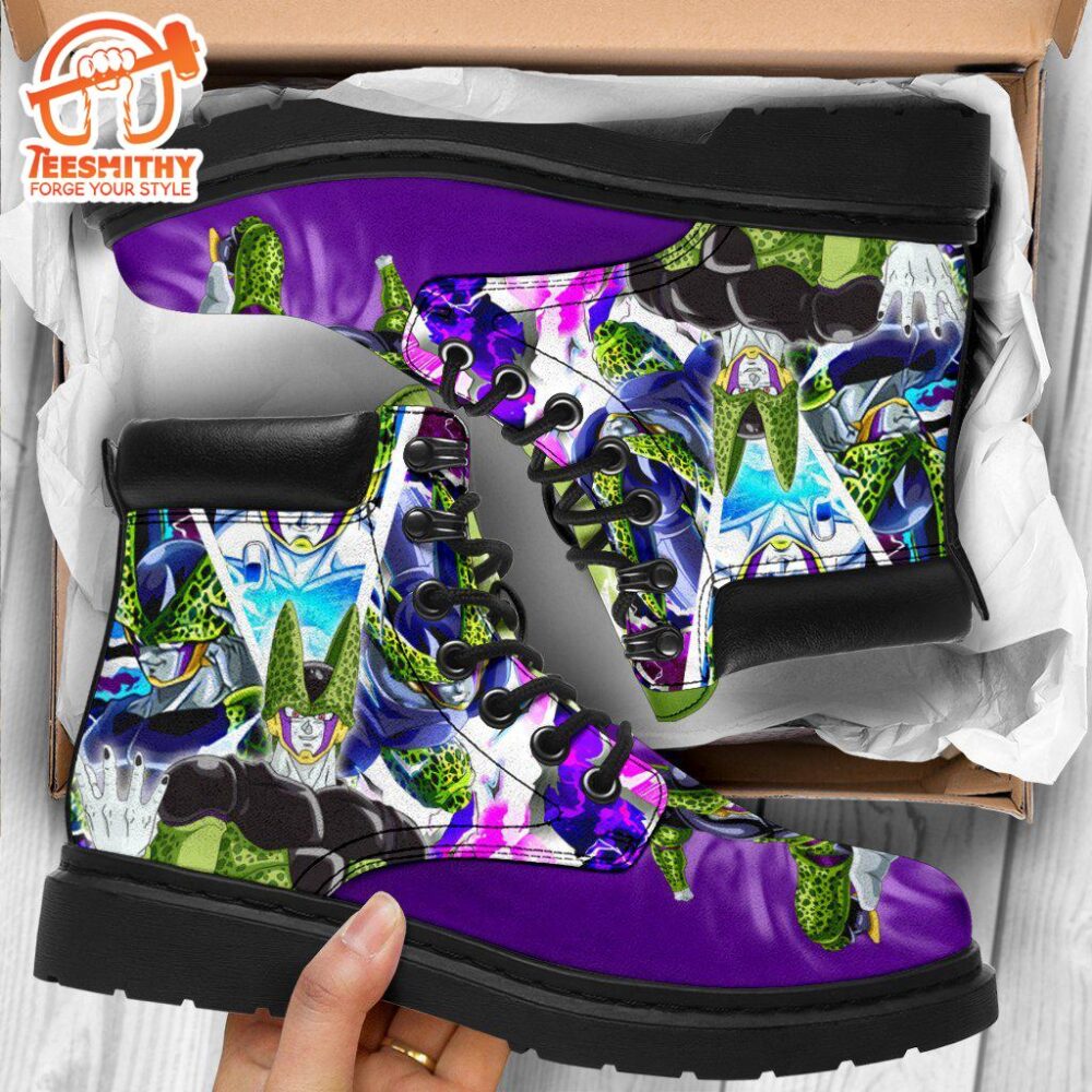 Cell Dragon Ball Boots Shoes Custom Anime Gift Idea