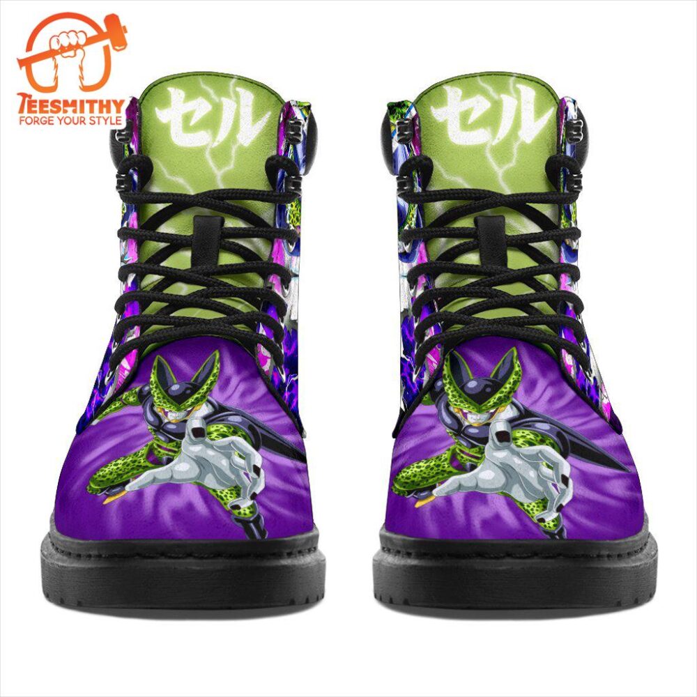 Cell Dragon Ball Boots Shoes Custom Anime Gift Idea