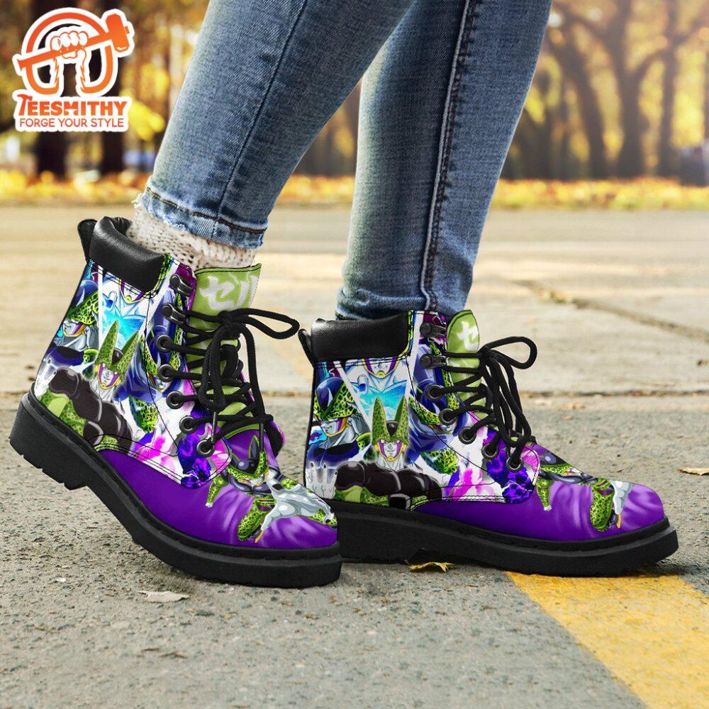 Cell Dragon Ball Boots Shoes Custom Anime Gift Idea