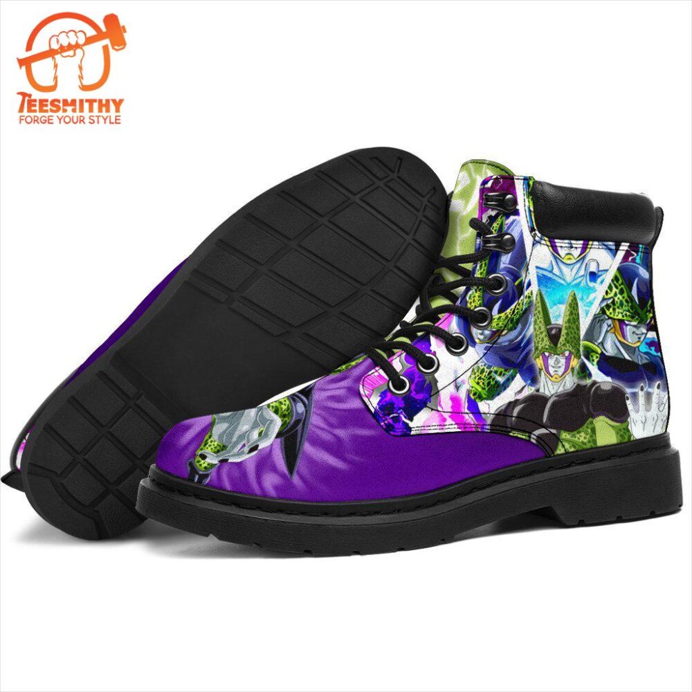 Cell Dragon Ball Boots Shoes Custom Anime Gift Idea