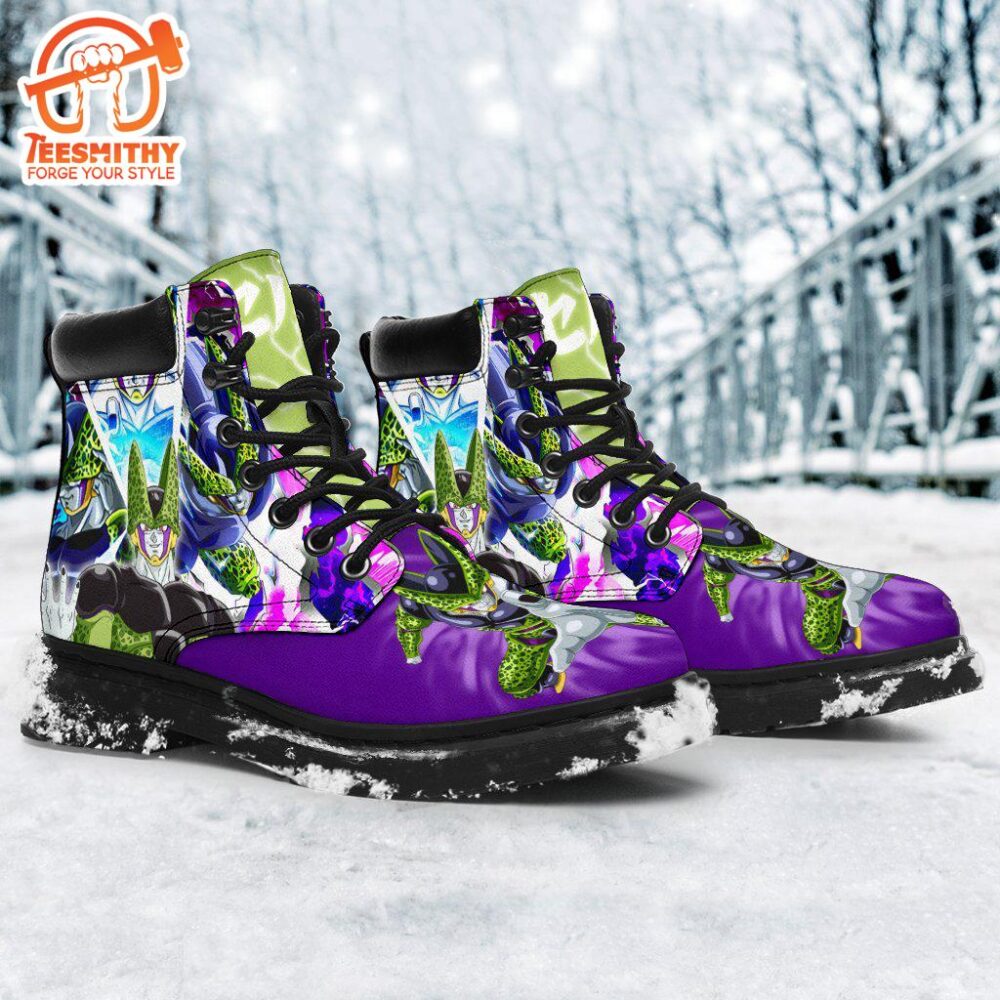 Cell Dragon Ball Boots Shoes Custom Anime Gift Idea