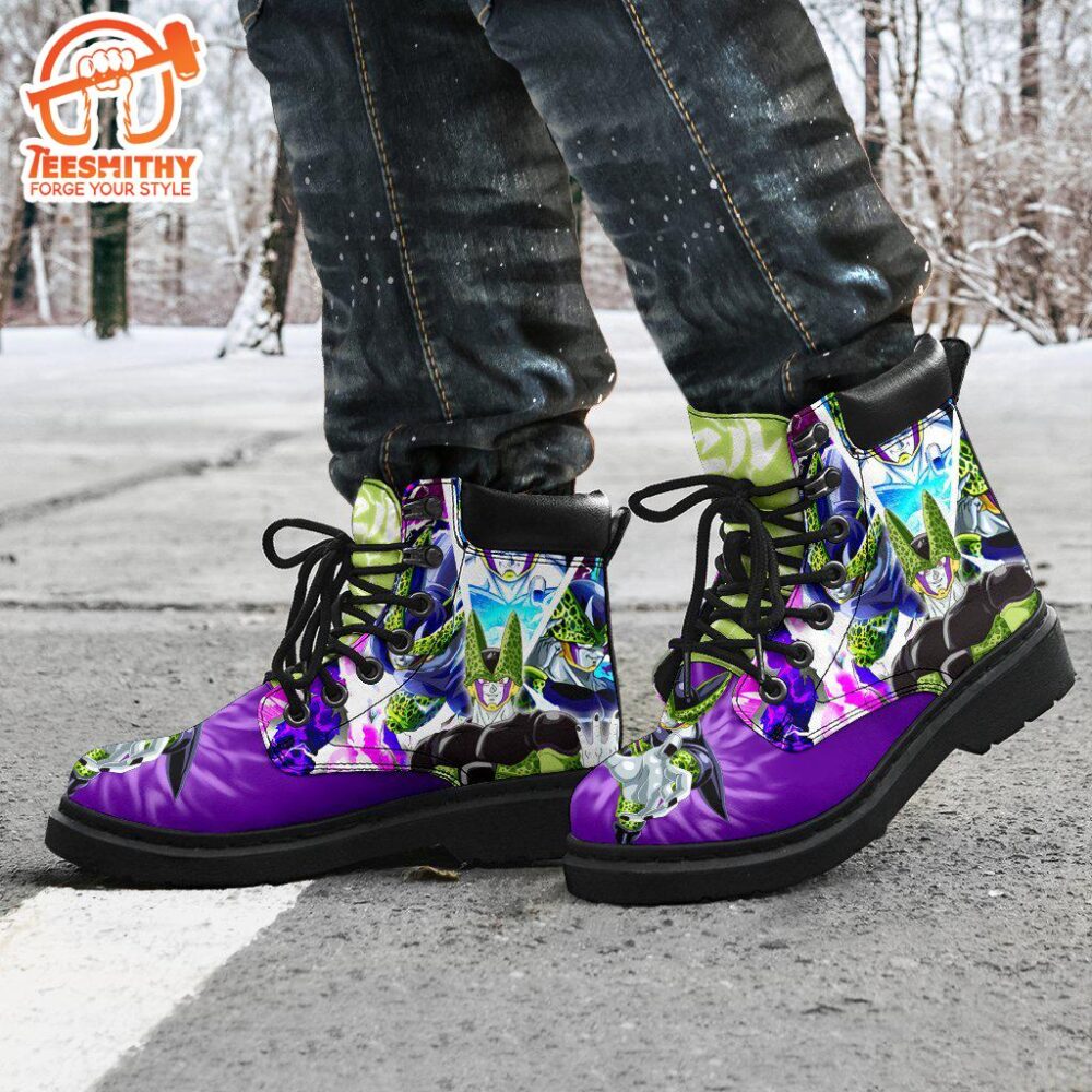 Cell Dragon Ball Boots Shoes Custom Anime Gift Idea