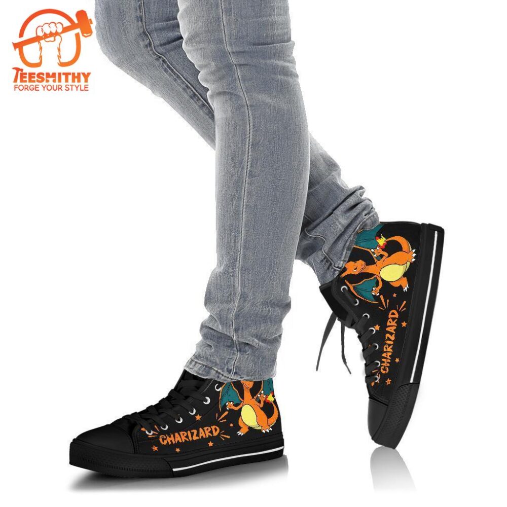 Charizard High Top Shoes Gift Idea