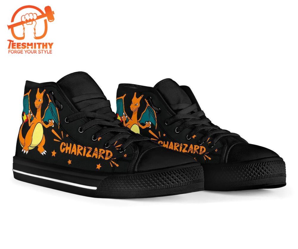 Charizard High Top Shoes Gift Idea