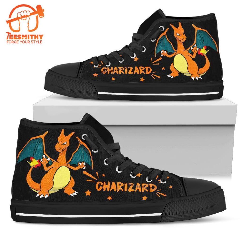 Charizard High Top Shoes Gift Idea