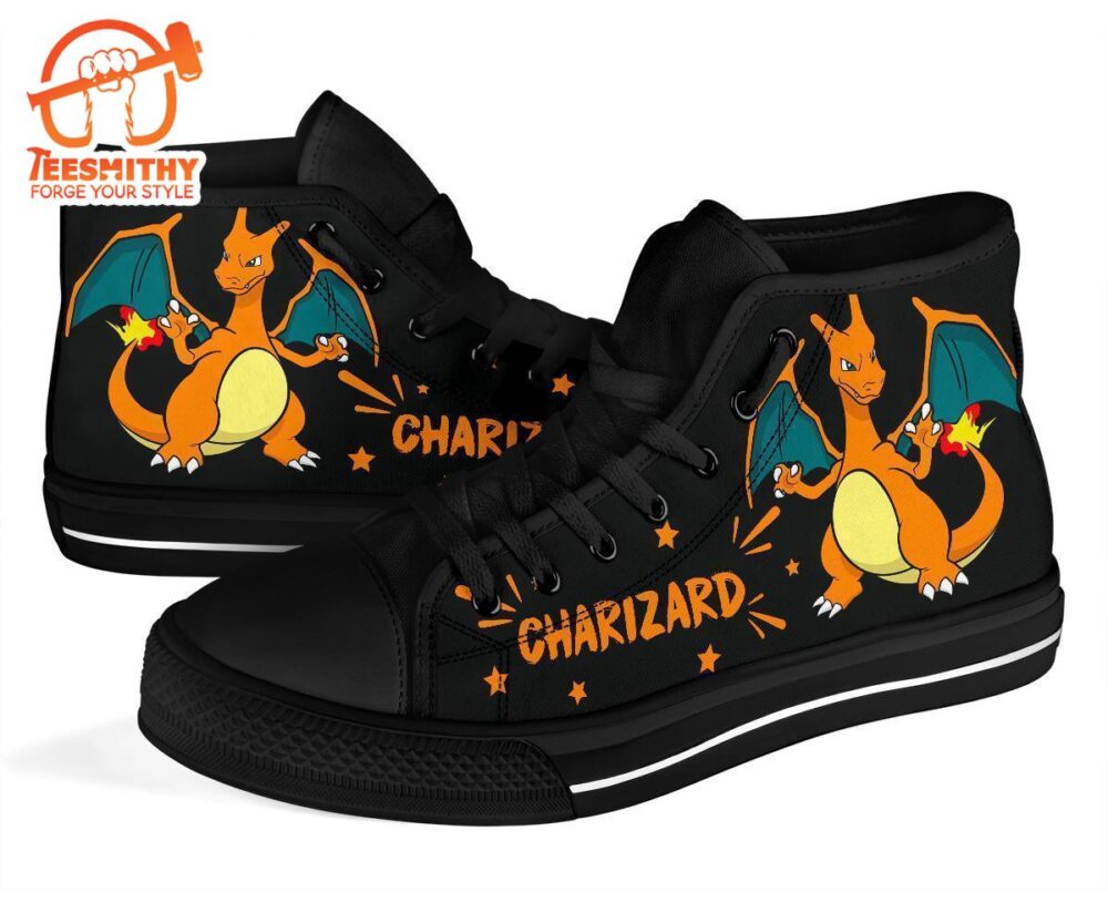 Charizard High Top Shoes Gift Idea