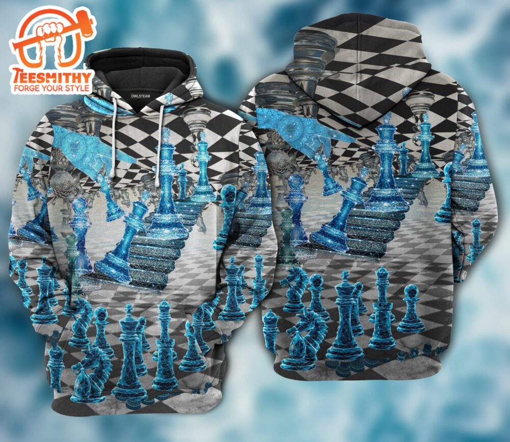 Chess Is Like A Game All Over Print Hoodie