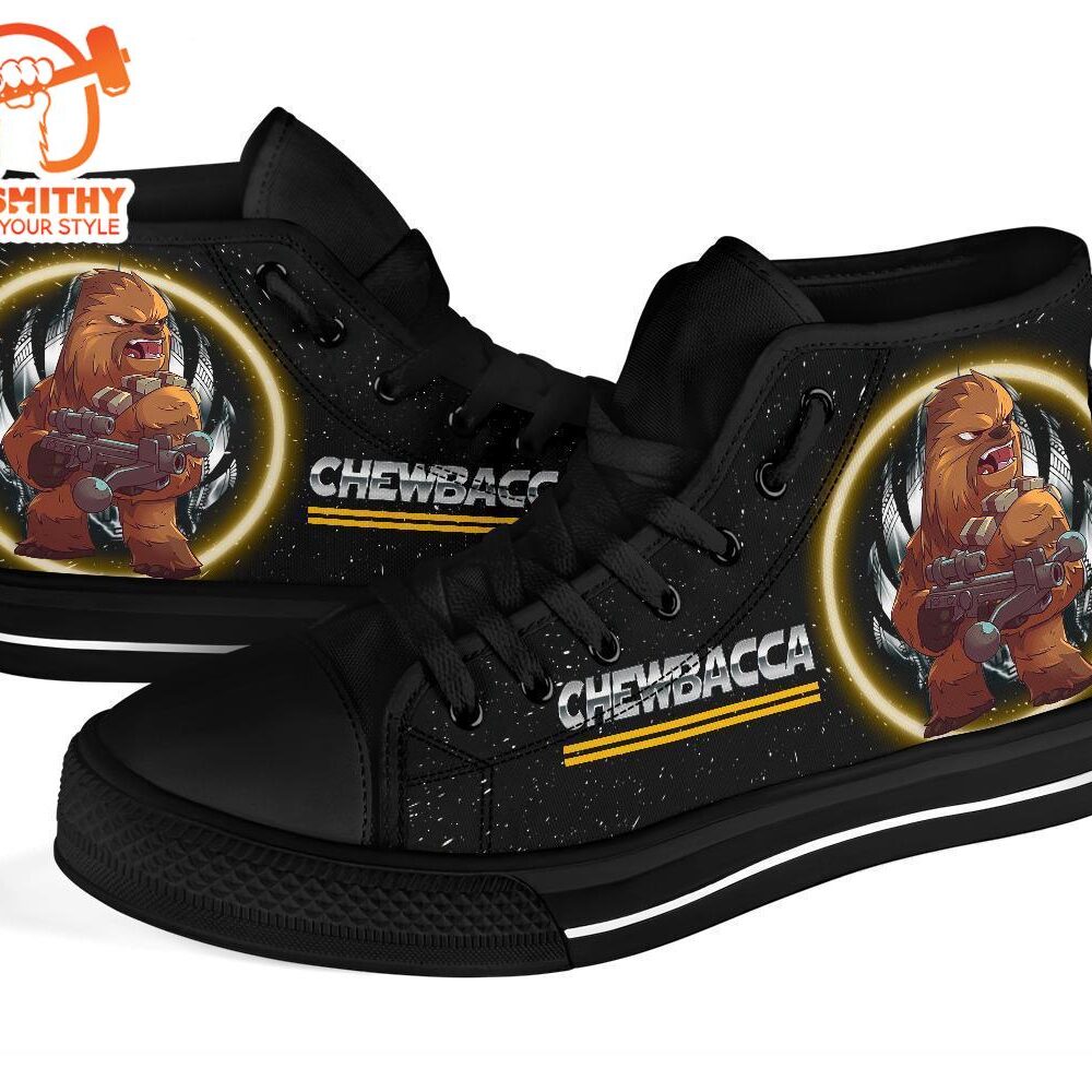 Chewbacca High Top Shoes Fan