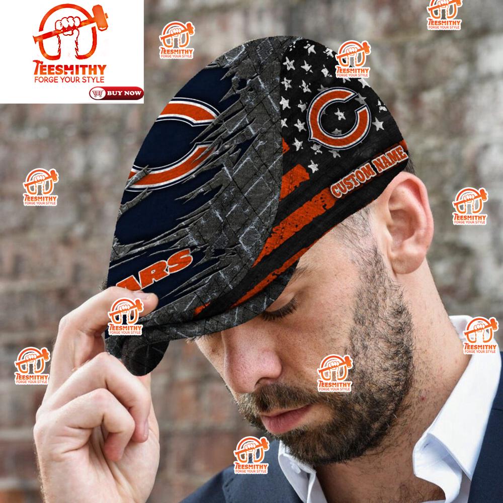 Chicago Bears NFL Personalized Jeff Cap