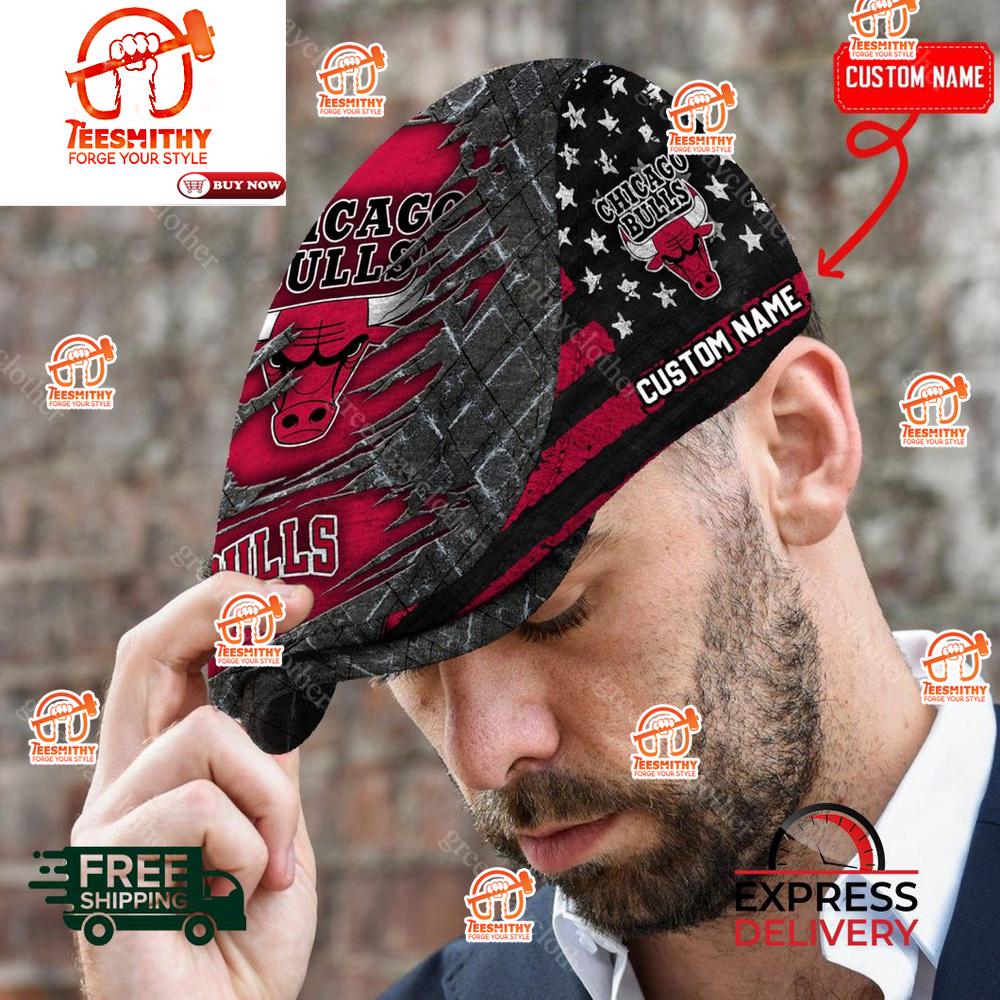 Chicago Bulls NBA Personalized Jeff Cap