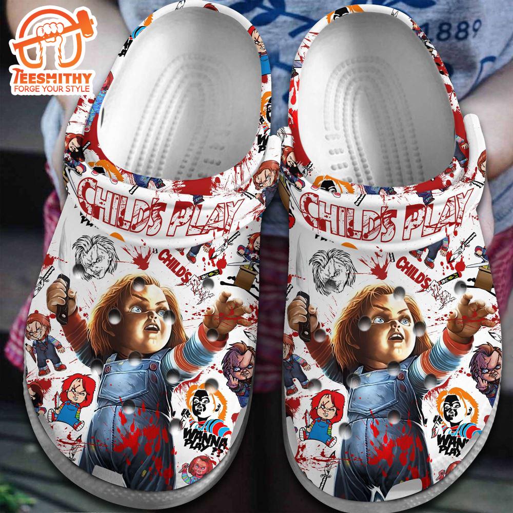 Child’s Play Movie Halloween Clogs Shoes Comfortable For Men Women And Kids