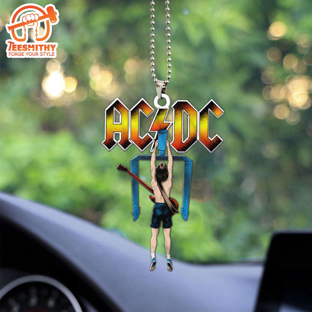 Christmas 2024 ACDC Custom Shape 1-sided Acrylic Car Ornament