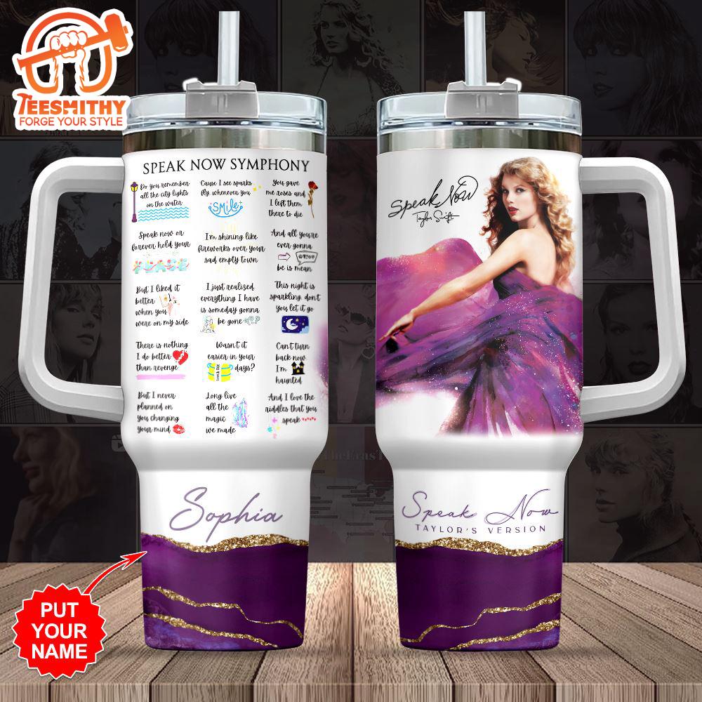 Christmas 2024 Custom Name Taylor Swift 40oz Stanley Tumbler