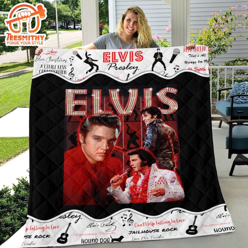 Christmas 2024 Elvis Presley For Fan Blanket