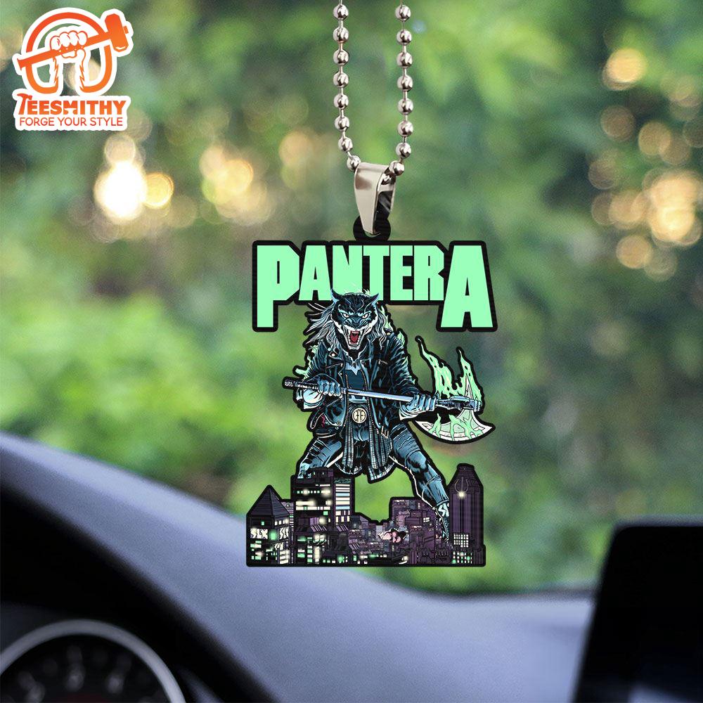 Christmas 2024 Pantera Custom Shape 2-sided Acrylic Car Ornament