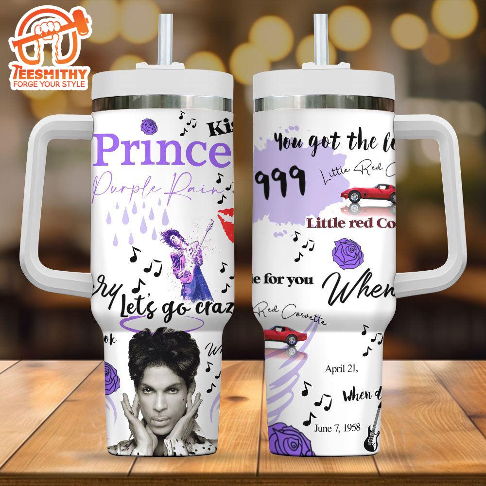 Christmas 2024 Prince 40oz Stanley Tumbler