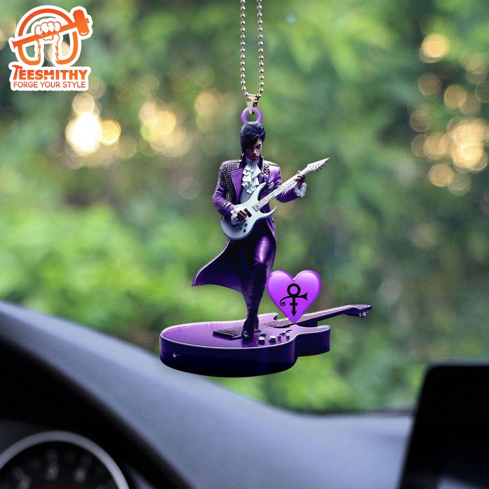 Christmas 2024 Prince Custom Shape 1-sided Acrylic Car Ornament