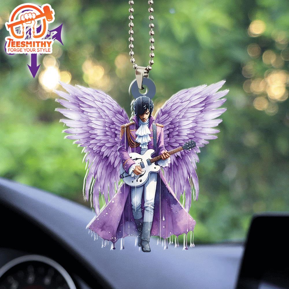 Christmas 2024 Prince Custom Shape 2-sided Acrylic Car Ornament