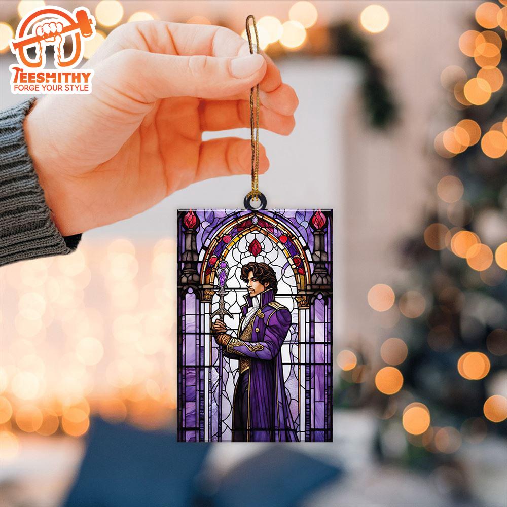 Christmas 2024 Prince Custom Shape 2-sided Acrylic Ornament