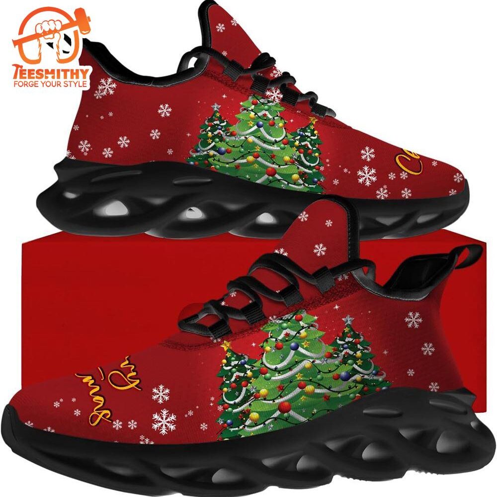 Christmas Running Shoes, Christmas Tree Max Soul Shoes   Gift Christmas