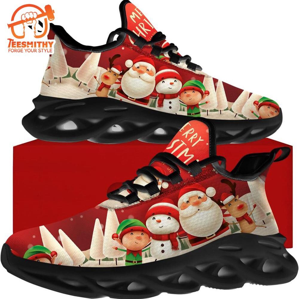 Christmas Running Shoes, Merry Christmas And Happy New Year My Friend Max Soul Shoes   Gift Christmas