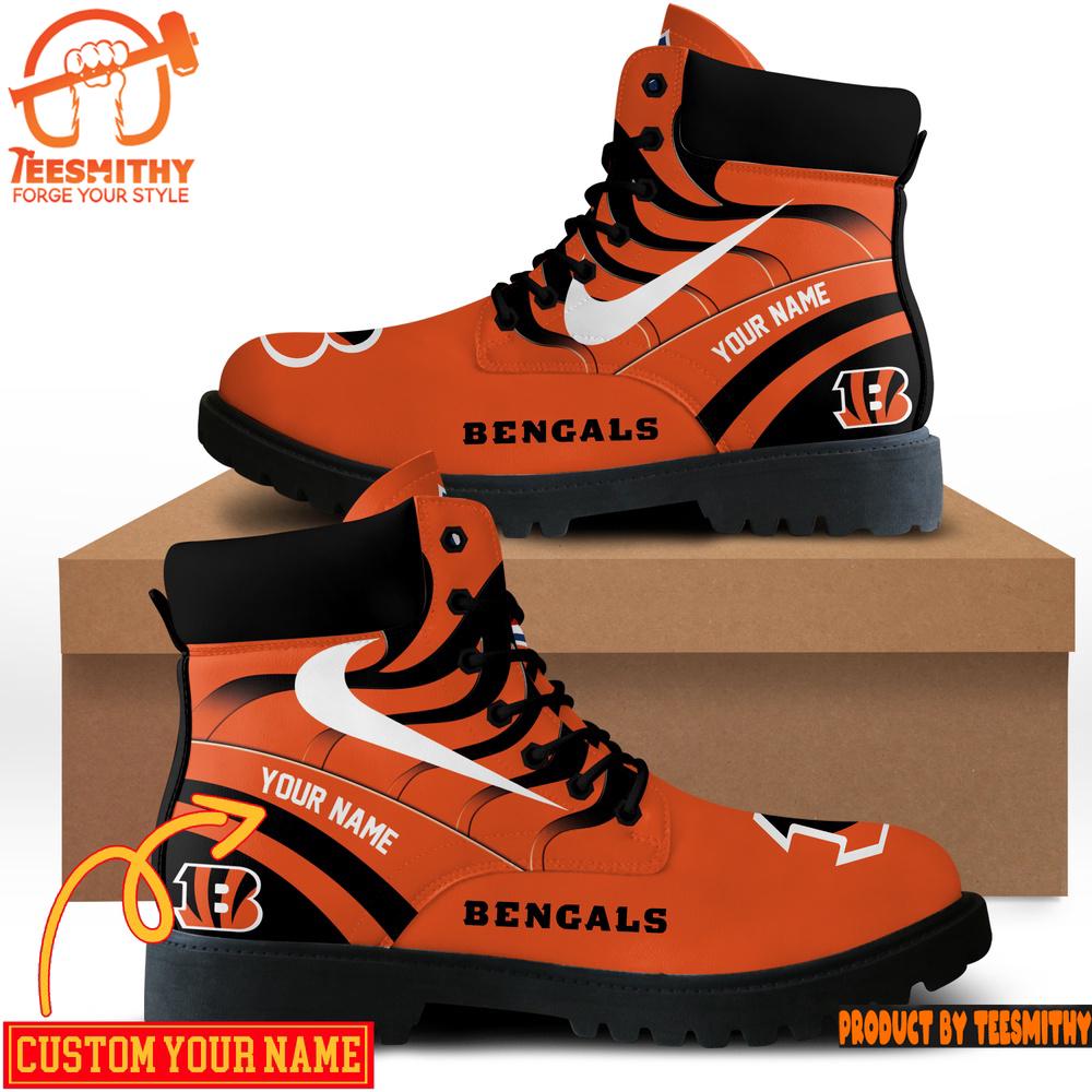 Cincinnati Bengals Custom Boots Shoes Idea Gift For Fan