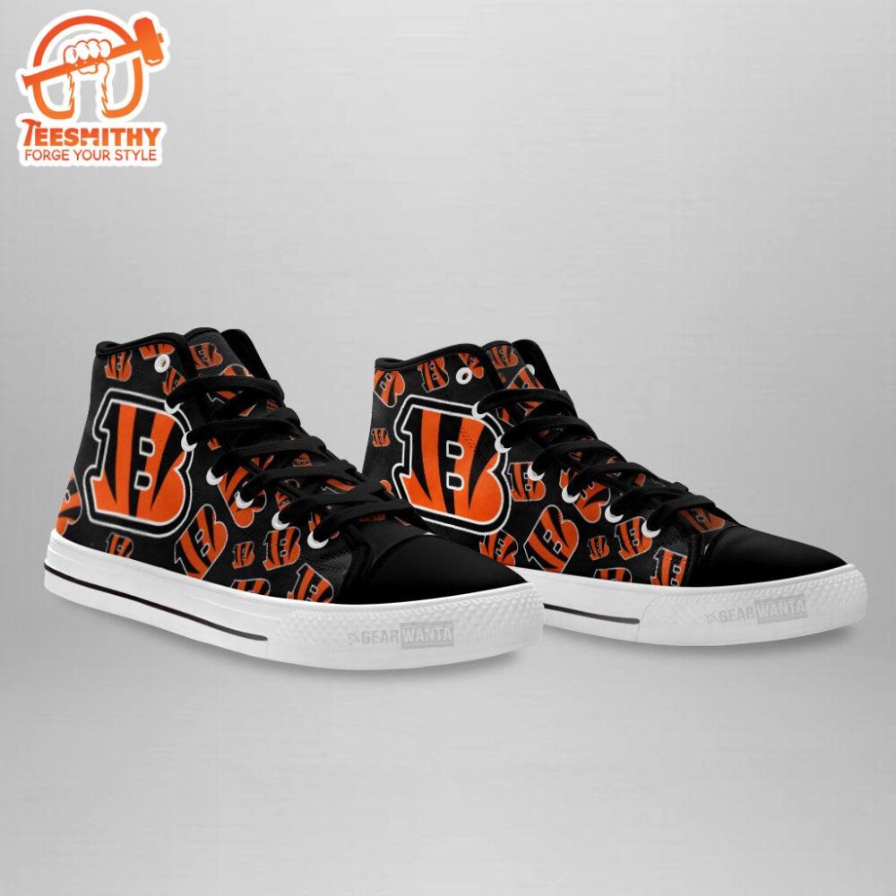 Cincinnati Bengals High Top Shoes Custom Sneakers For Fans