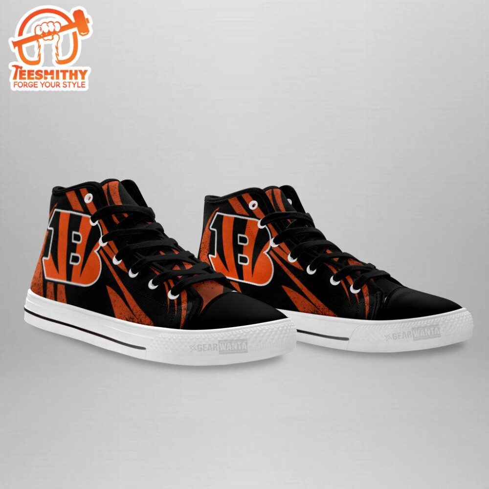 Cincinnati Bengals High Top Shoes Custom Sneakers