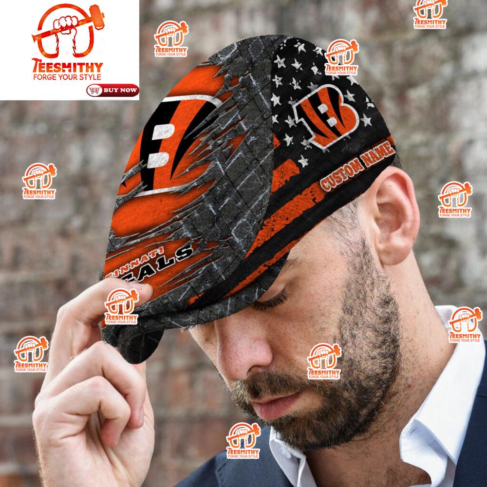 Cincinnati Bengals NFL Personalized Jeff Cap