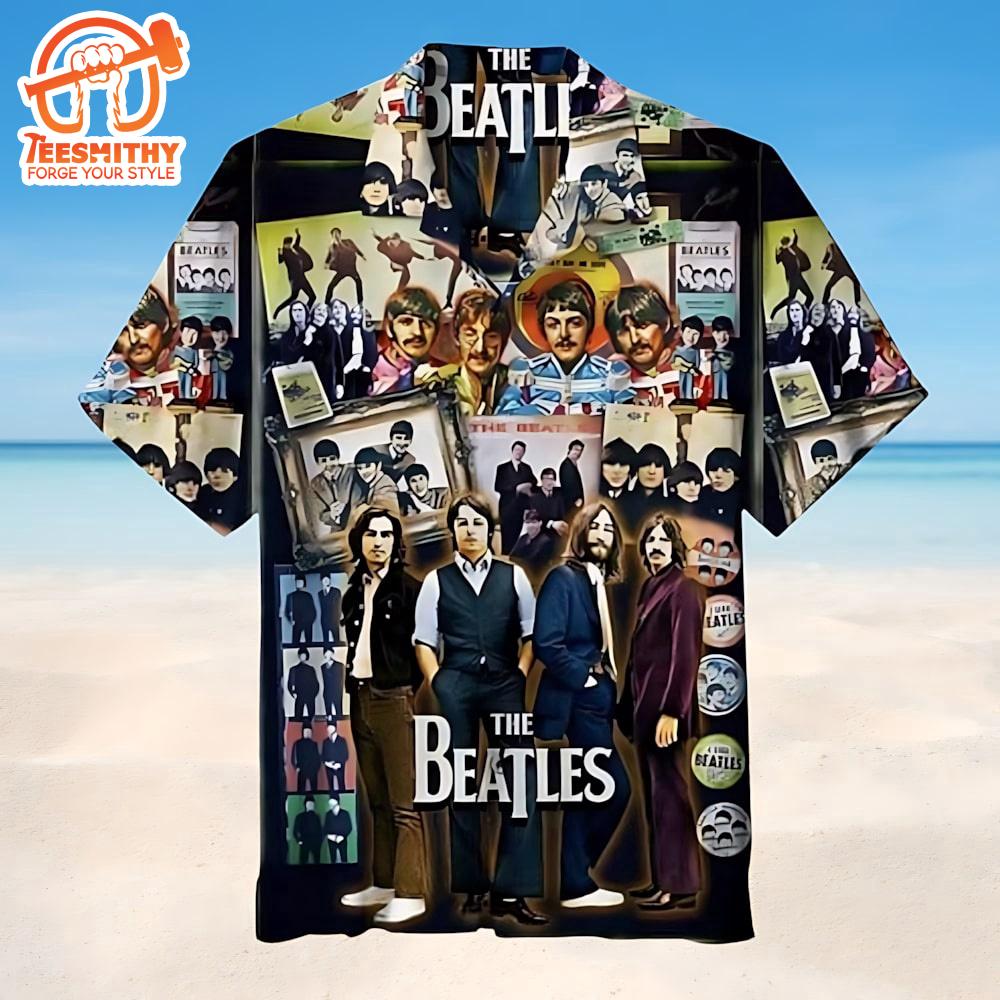 Classic Album Montage Beatles Hawaiian Shirt