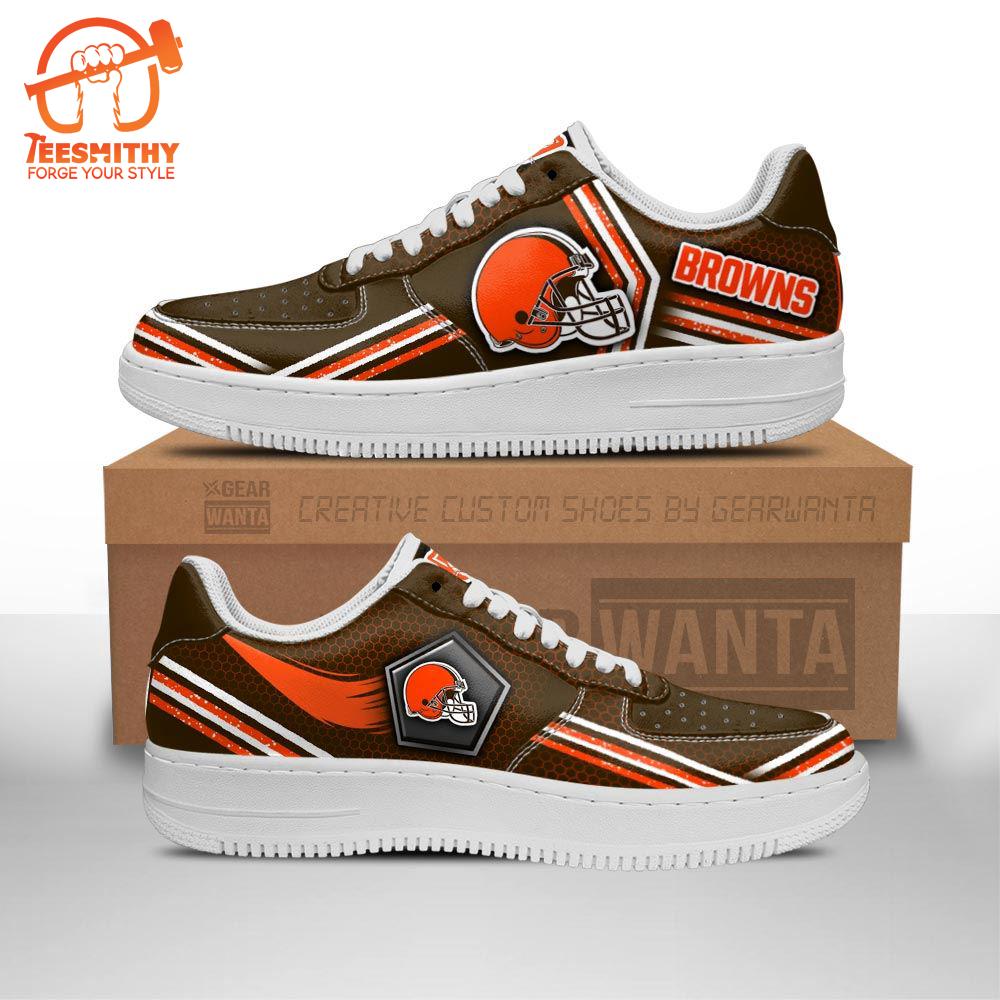 Cleveland Browns Air Sneakers Custom Force Shoes For Fans  Gift For Christmas