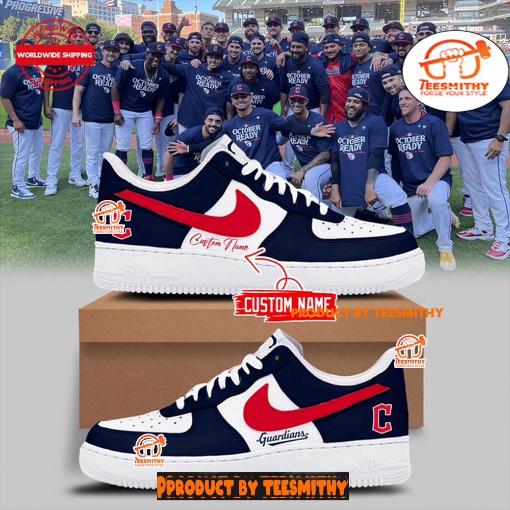 Cleveland Guardians AL Central Champions 2024 Limited Edition Air Force 1 Shoes Sneakers