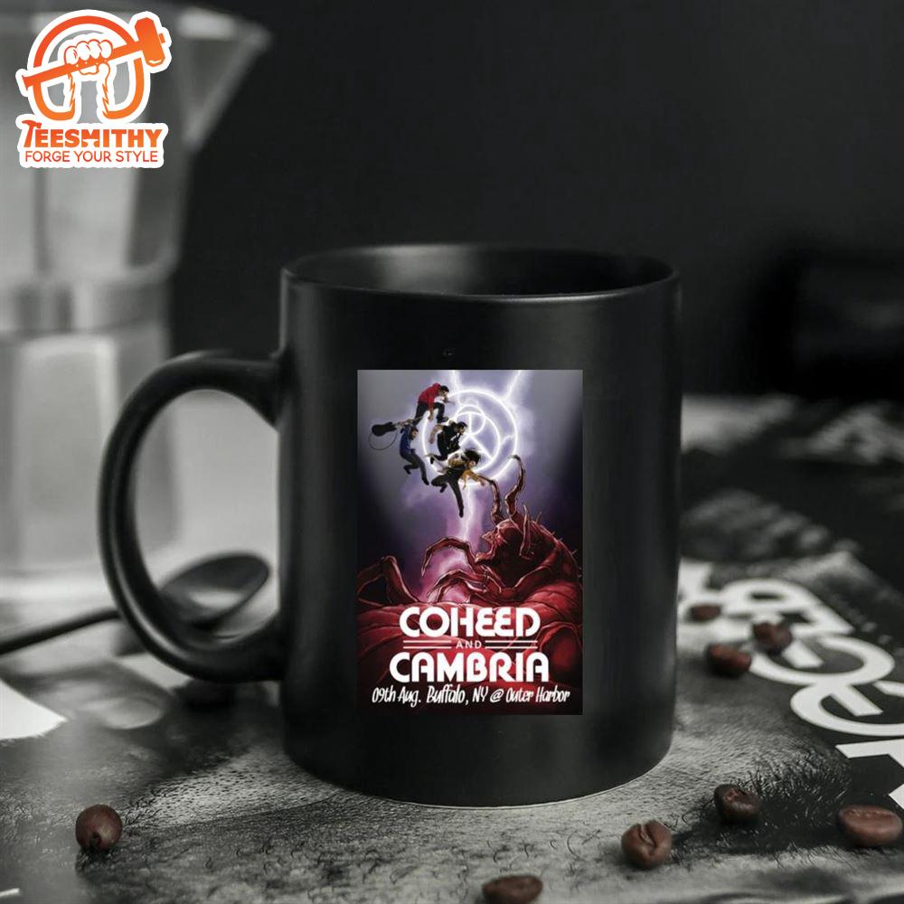 Coheed And Cambria Aug 09 2024 Buffalo NY Tour Mug