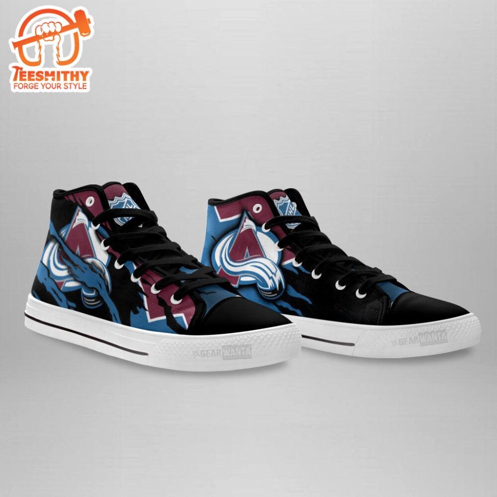 Colorado Avalanche High Top Shoes Custom For Fans