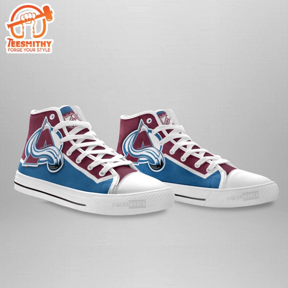 Colorado Avalanche High Top Shoes Custom Sneakers