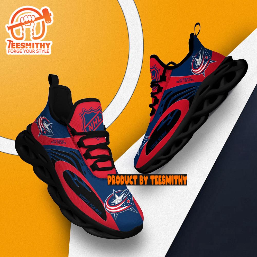 Columbus Blue Jackets Clunky Max Soul Shoes v3