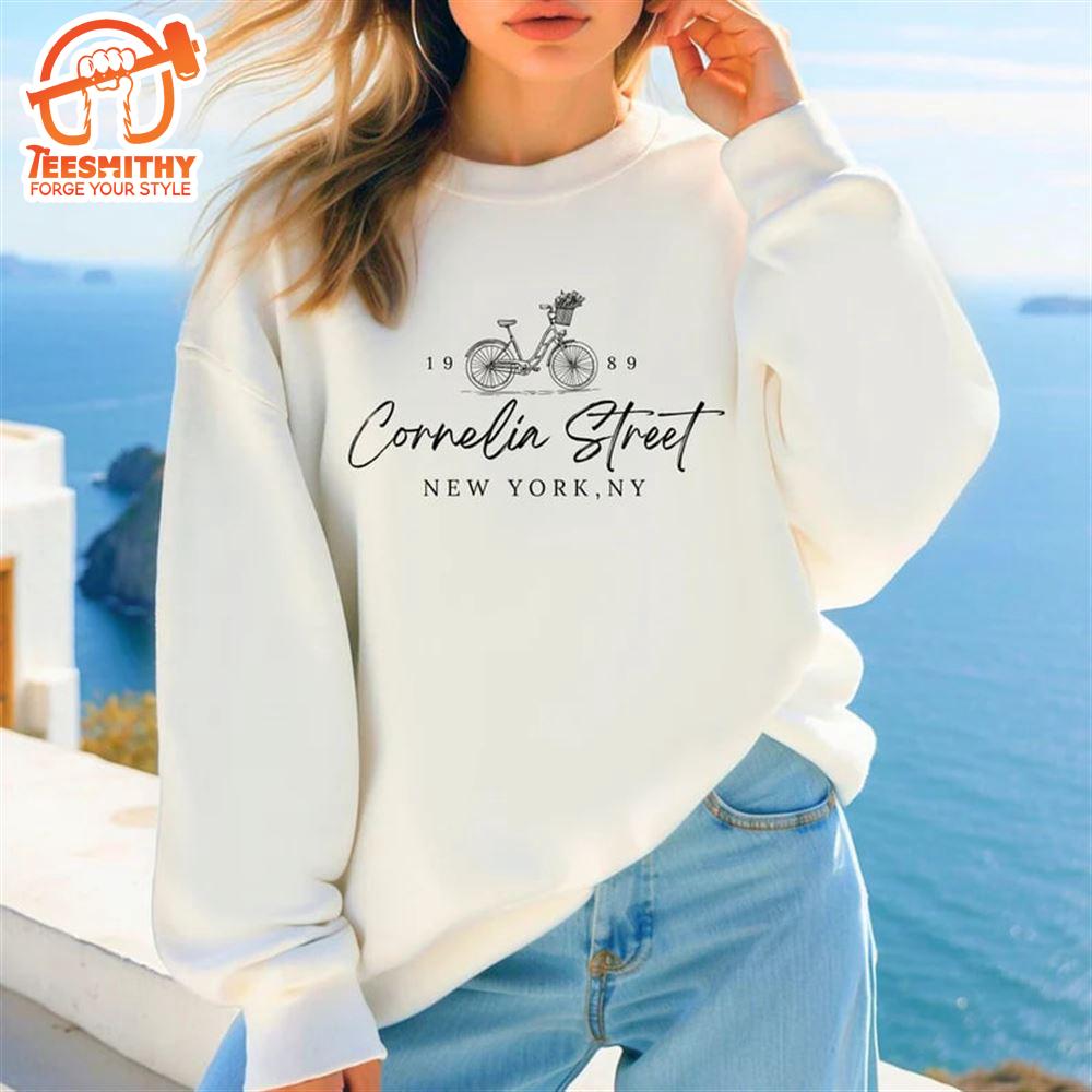 Cornelia Street Sweatshirt, Aesthetic Music Lover Shirt For Women