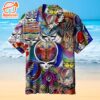 Cosmic Skull Montage Grateful Dead Hawaiian Shirt