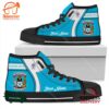 Coventry City Personalzied High Top Canvas Shoes