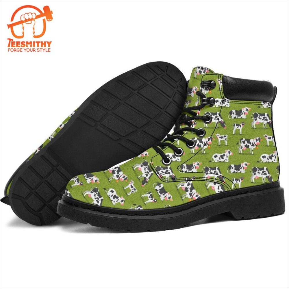 Cow Boots Animal Custom Shoes Funny For Cow Lover