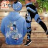 Custom Cartoon Themed Eeyore Hoodie And Leggings Set