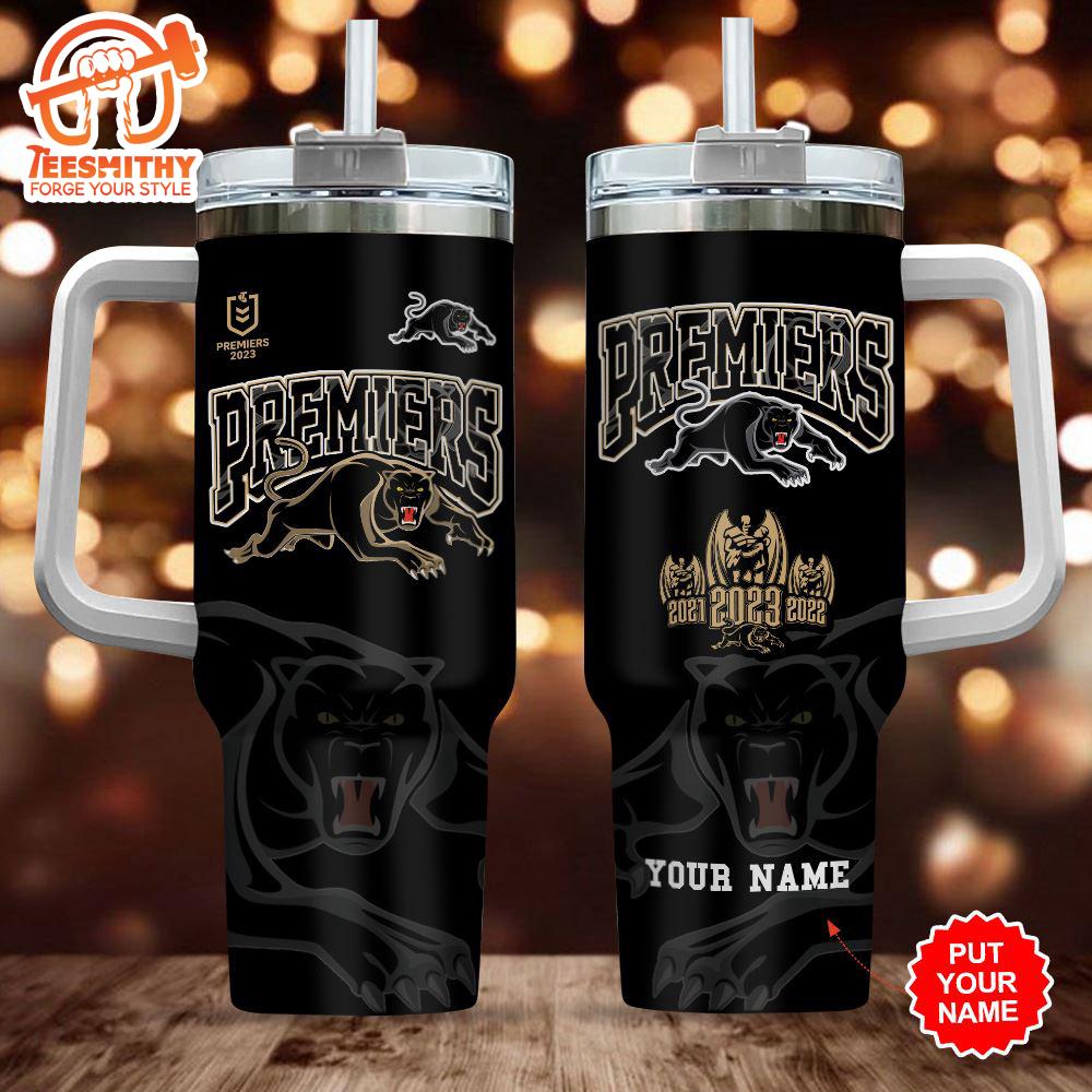 Custom Name Penrith Panthers 40oz Stanley Tumbler Christmas Tumbler 40OZ