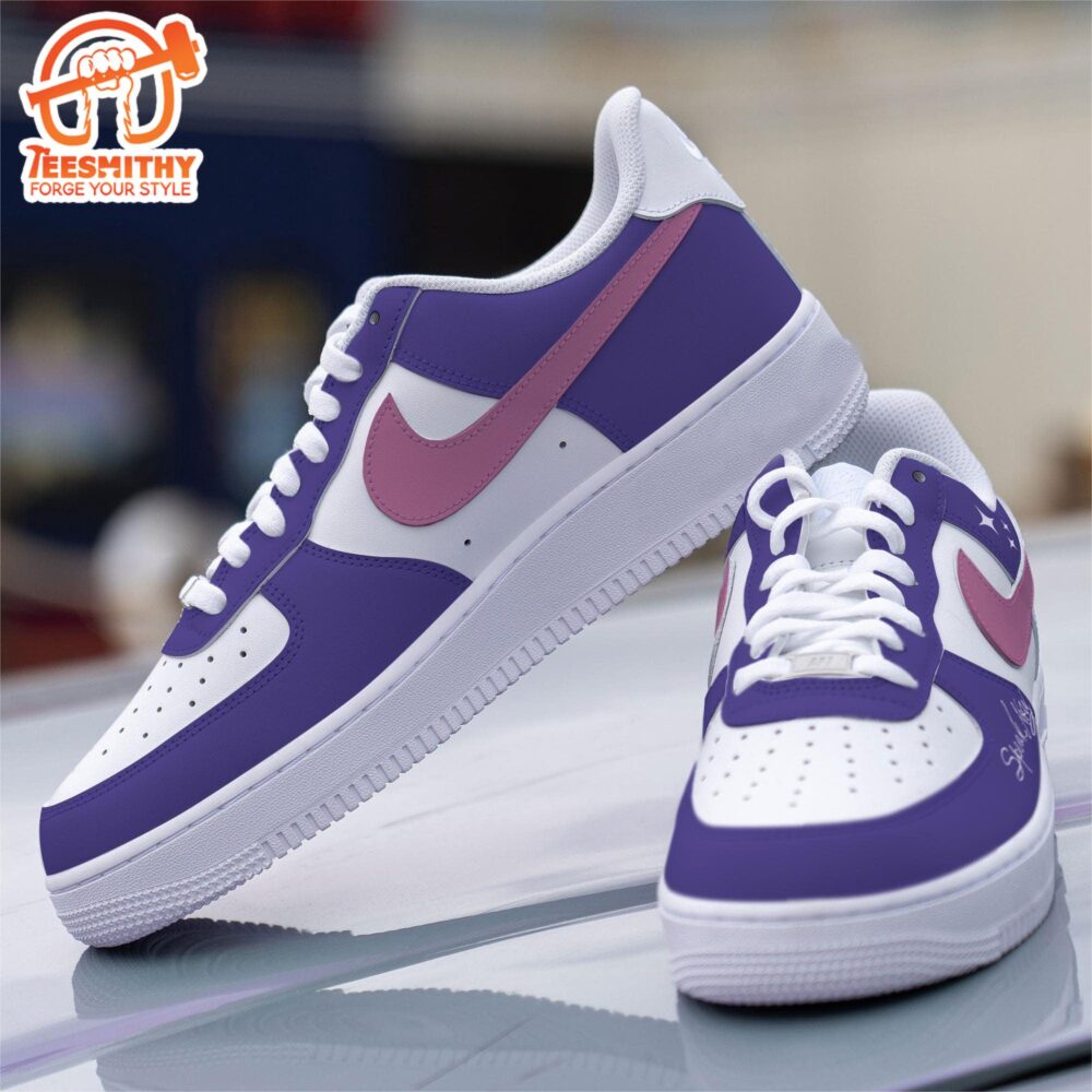 Custom Speak Now Taylor’s Nike Air Force 1 Purple And Pink